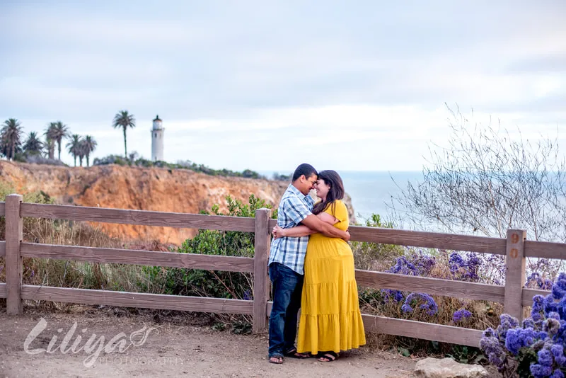 Family portrait session at Palos Verdes