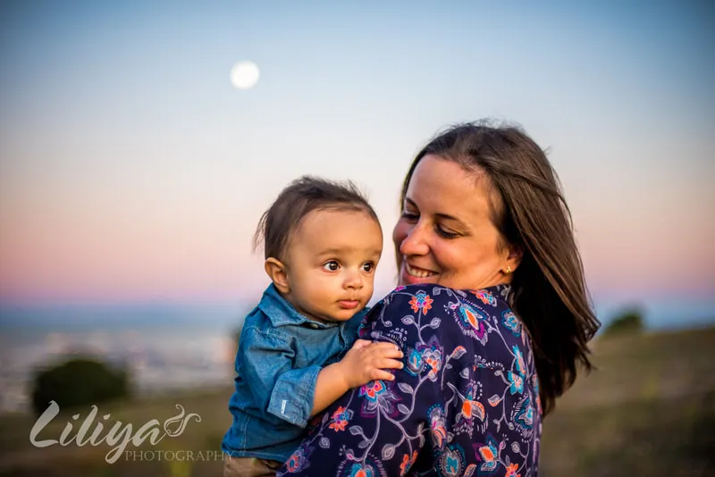 Family portrait session at Palos Verdes