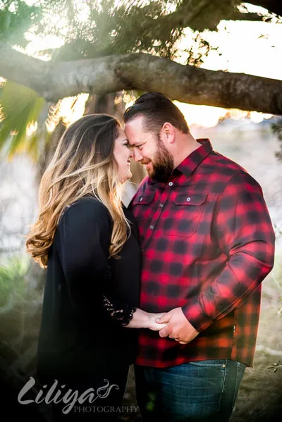 Engagement session at Rancho Palos Verdes