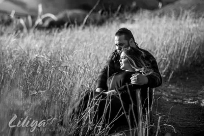 Engagement session at Rancho Palos Verdes