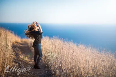 Engagement session at Rancho Palos Verdes
