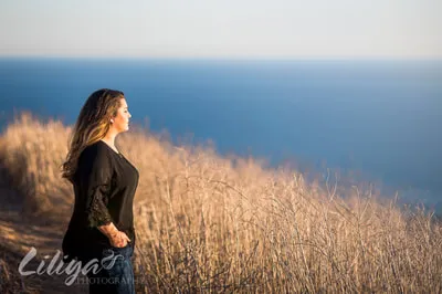 Engagement session at Rancho Palos Verdes
