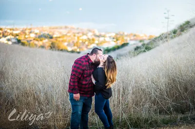 Engagement session at Rancho Palos Verdes