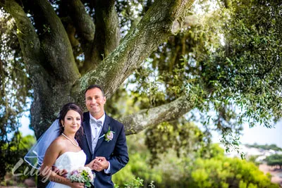 Engagement session at Los Verdes Golf Course, Palos Verdes