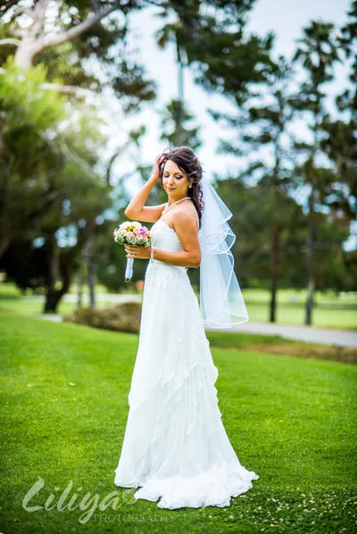 Engagement session at Los Verdes Golf Course, Palos Verdes