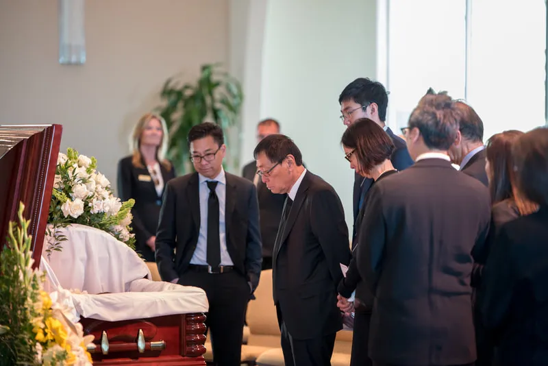 Memorial service photography at Rancho Palos Verdes