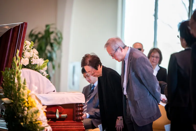 Memorial service photography at Rancho Palos Verdes