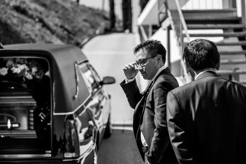 Memorial service photography at Rancho Palos Verdes