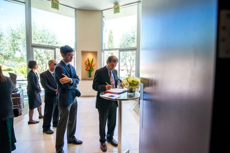 Memorial service photography at Rancho Palos Verdes