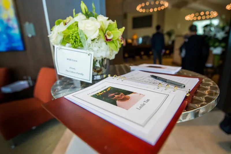 Memorial service photography at Rancho Palos Verdes