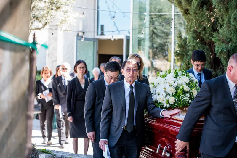 Memorial service photography at Rancho Palos Verdes