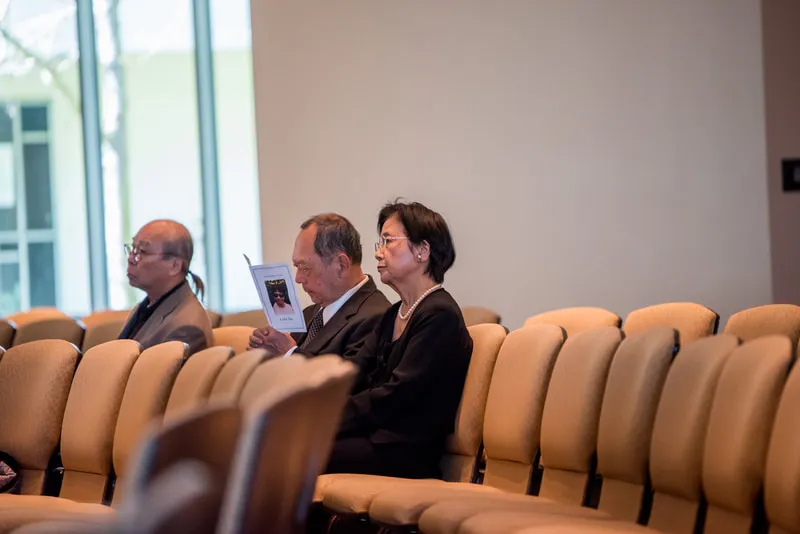 Memorial service photography at Rancho Palos Verdes