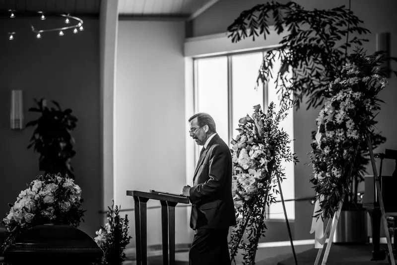 Memorial service photography at Rancho Palos Verdes