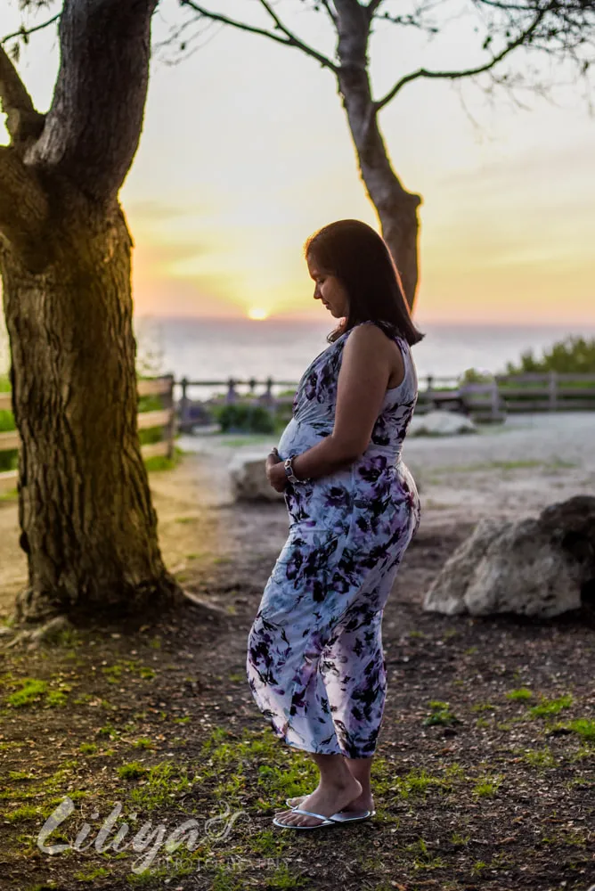 Portrait session at the Palos Verdes cliffs