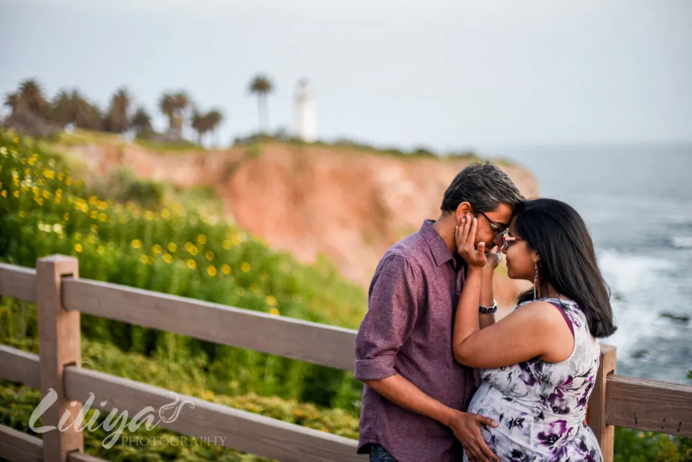 Portrait session at the Palos Verdes cliffs