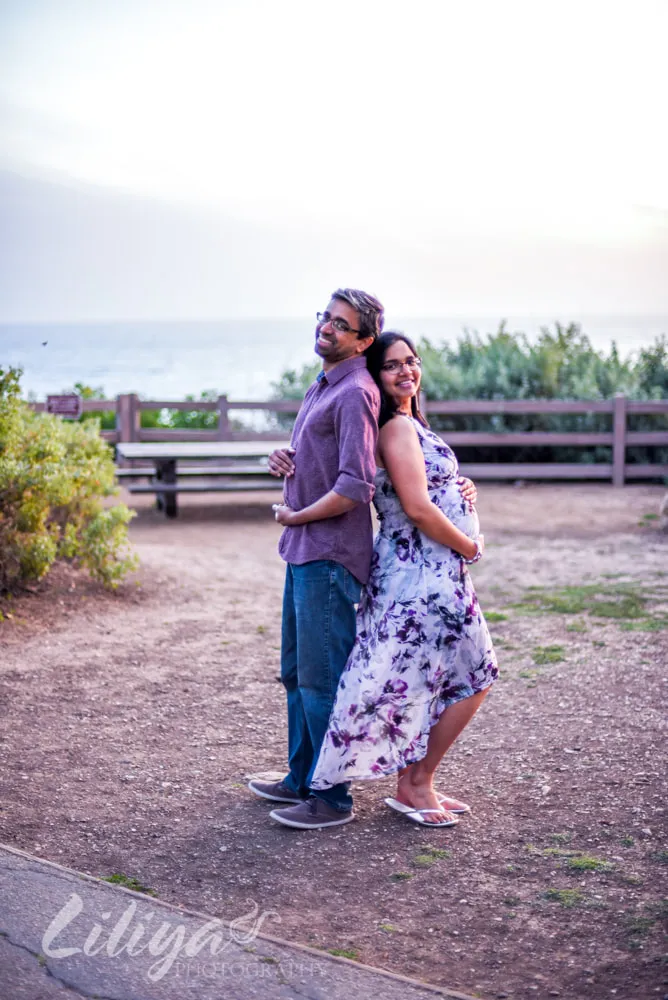 Portrait session at the Palos Verdes cliffs