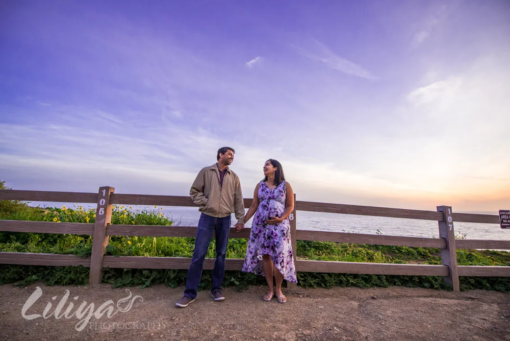 Portrait session at the Palos Verdes cliffs