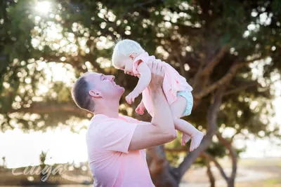 Family portrait session at Palos Verdes