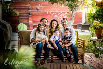Family portrait session at Rancho Palos Verdes