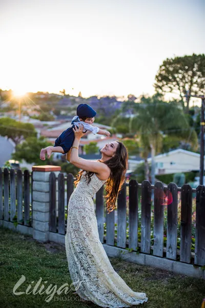 Family portrait session at Rancho Palos Verdes