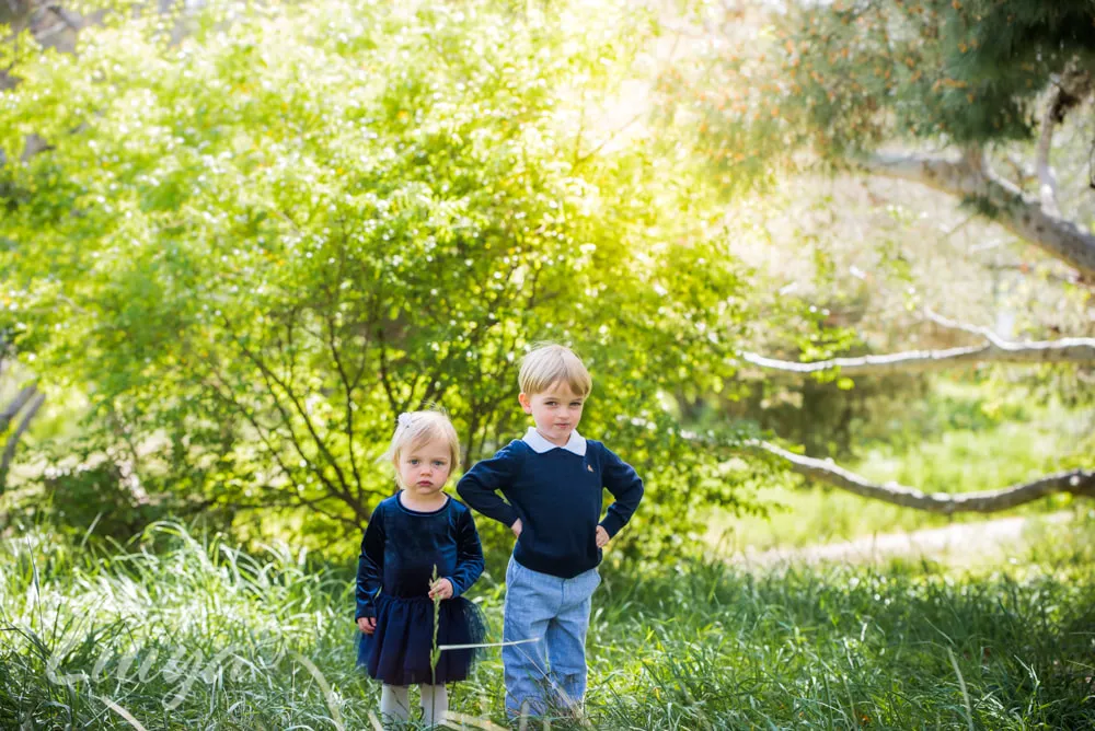 Family portrait session at Wilderness Park, Redondo Beach