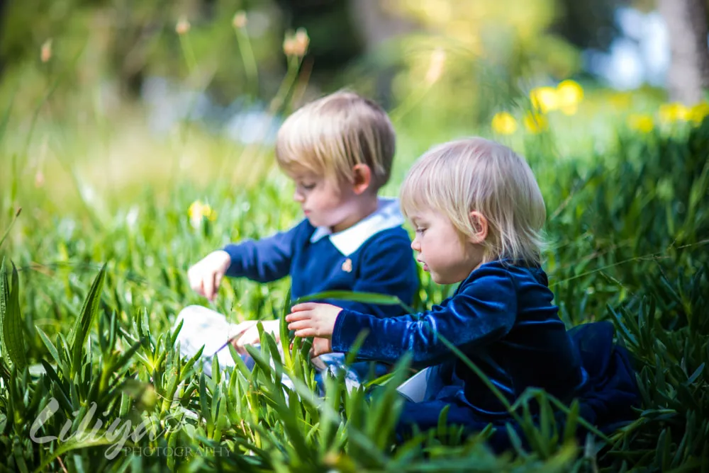 Family portrait session at Wilderness Park, Redondo Beach