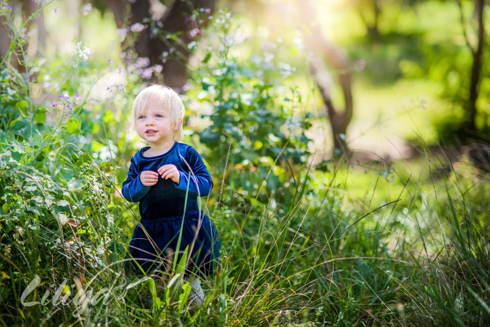 Family portrait session at Wilderness Park, Redondo Beach