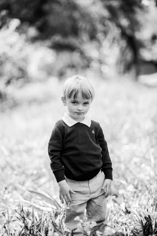 Family portrait session at Wilderness Park, Redondo Beach