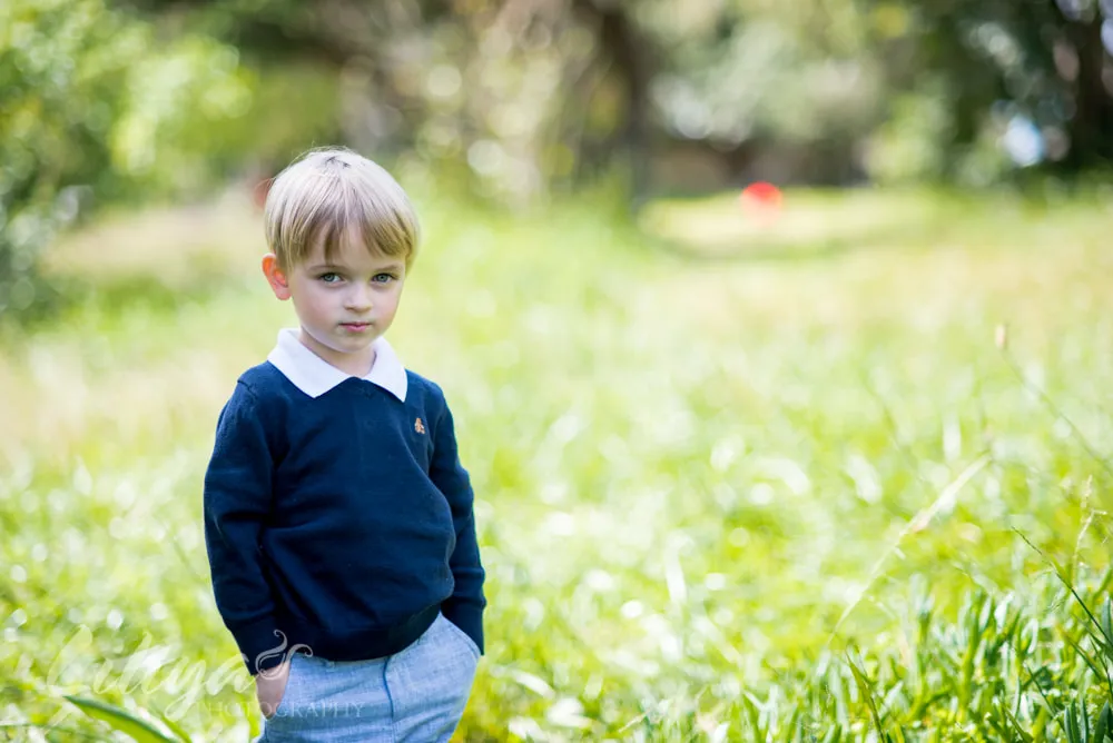 Family portrait session at Wilderness Park, Redondo Beach