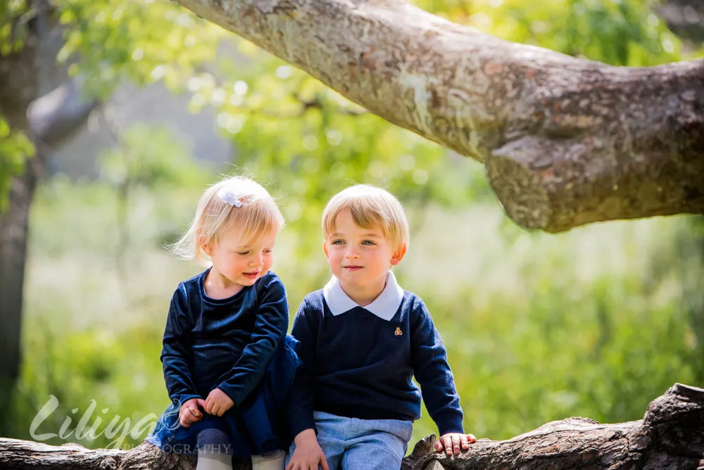 Family portrait session at Wilderness Park, Redondo Beach
