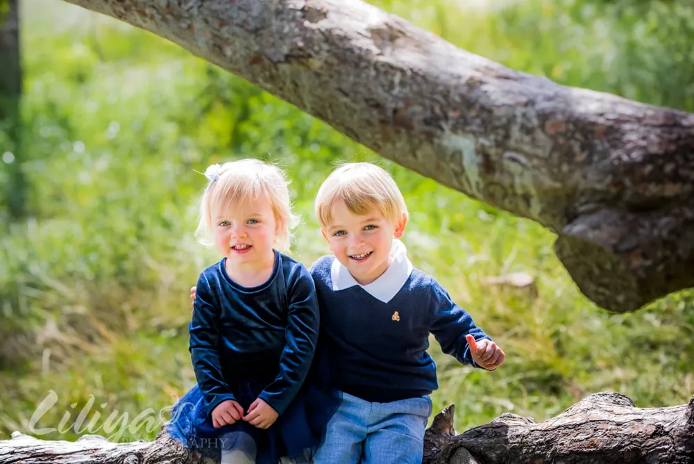 Family portrait session at Wilderness Park, Redondo Beach