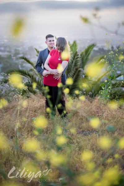 Engagement session at Dean Dana Park, San Pedro