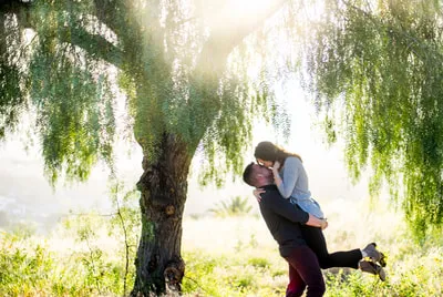 Engagement session at Dean Dana Park, San Pedro