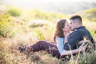 Engagement session at Dean Dana Park, San Pedro