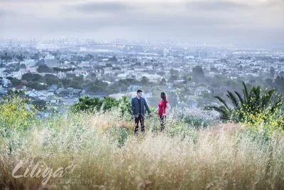 Engagement session at Dean Dana Park, San Pedro