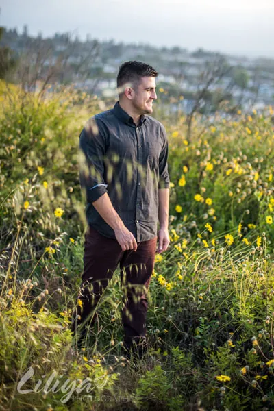 Engagement session at Dean Dana Park, San Pedro