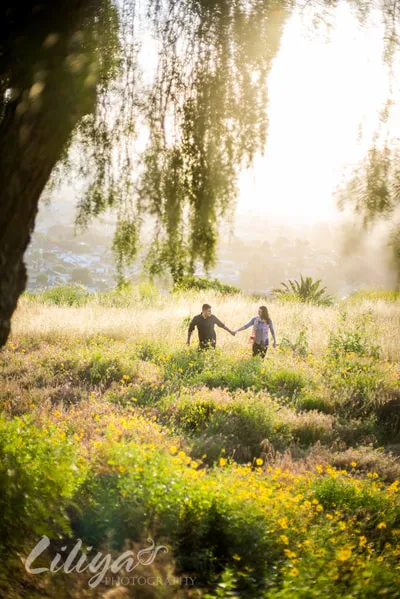 Engagement session at Dean Dana Park, San Pedro