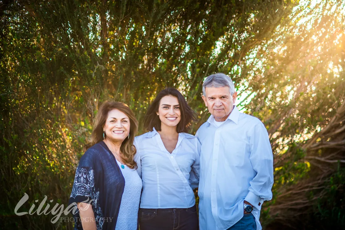 Family portrait session at Trump National Golf Course, Palos Verdes