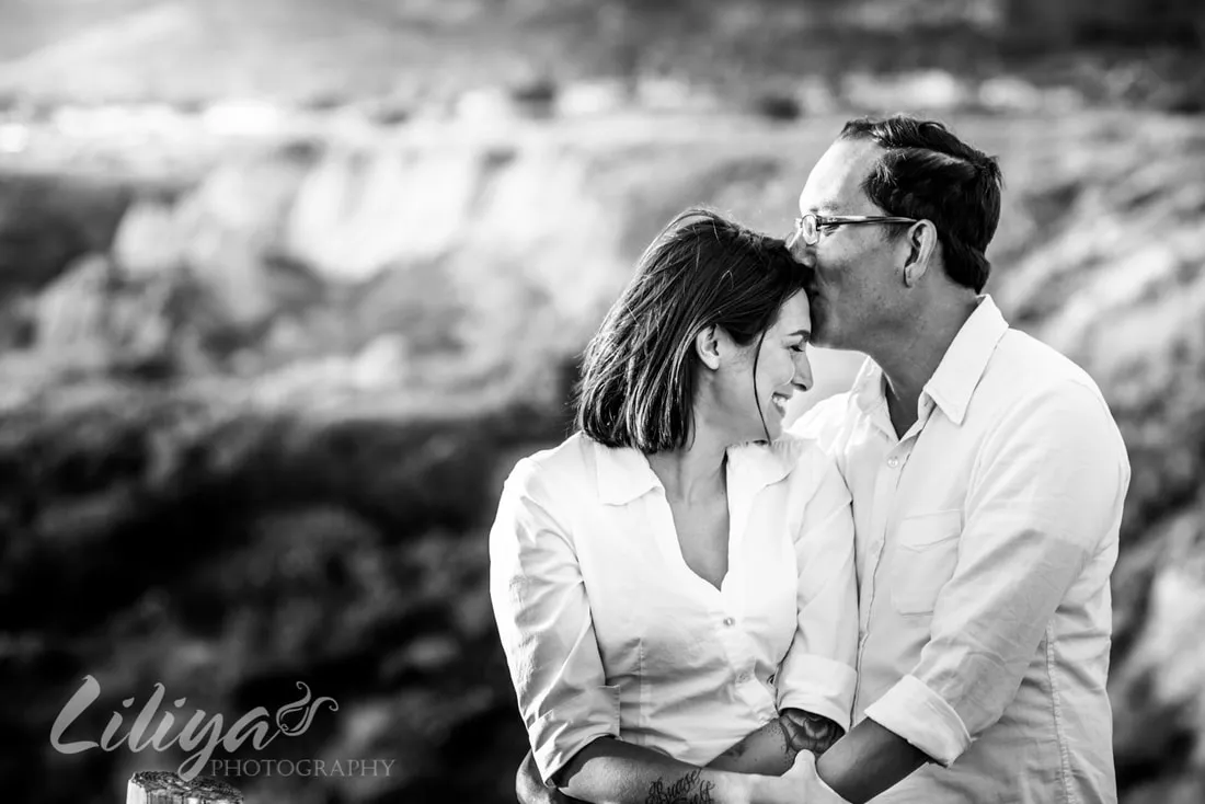Family portrait session at Trump National Golf Course, Palos Verdes