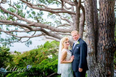 Wedding photography at Wayfarers Chapel, Palos Verdes